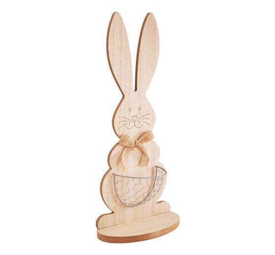 VBS Rabbit with wire basket