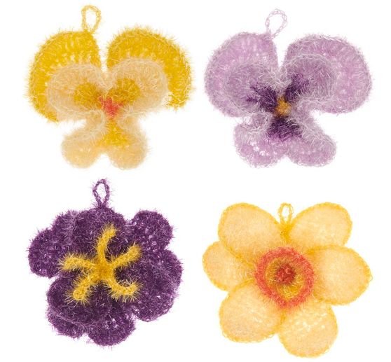 Rico Design Creative Bubble crochet kit "Spring flowers"