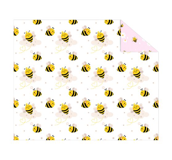 papier cartonné à motifs "Abeilles"