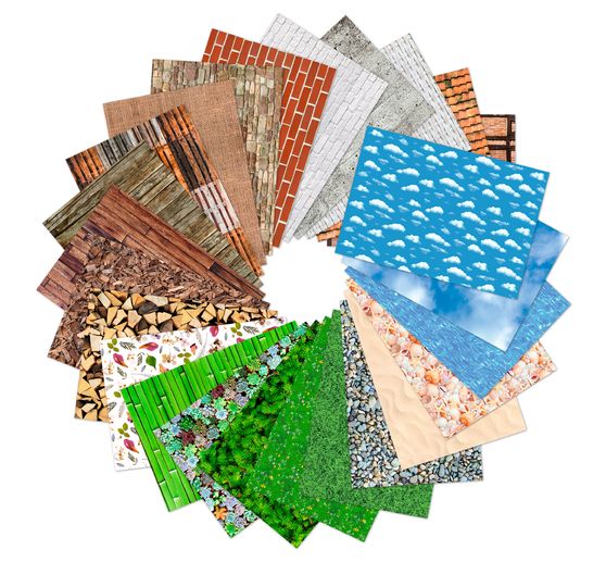 Papier cartonné à motifs « Collection Nature »