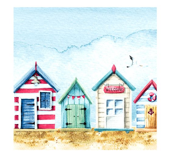 Serviettes VBS - Set « Beach »