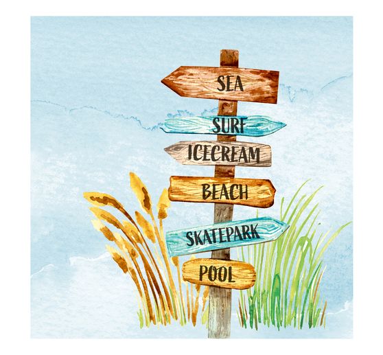Serviettes VBS - Set « Beach »