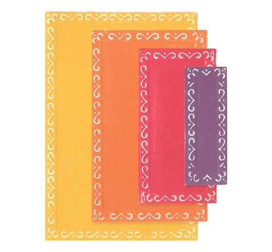 Sizzix Framelits Punching template "Rectangles by Stacey Park"