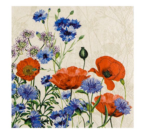 Napkin "Wild Poppies"