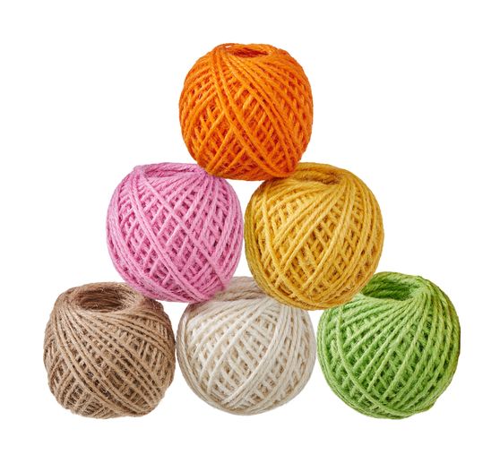 Set de cordelettes en jute VBS « Juta »