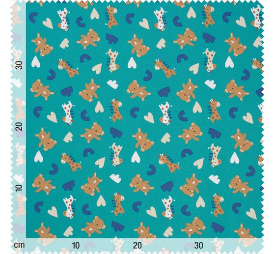 Tissu jersey au mètre « Animaux préférés »
