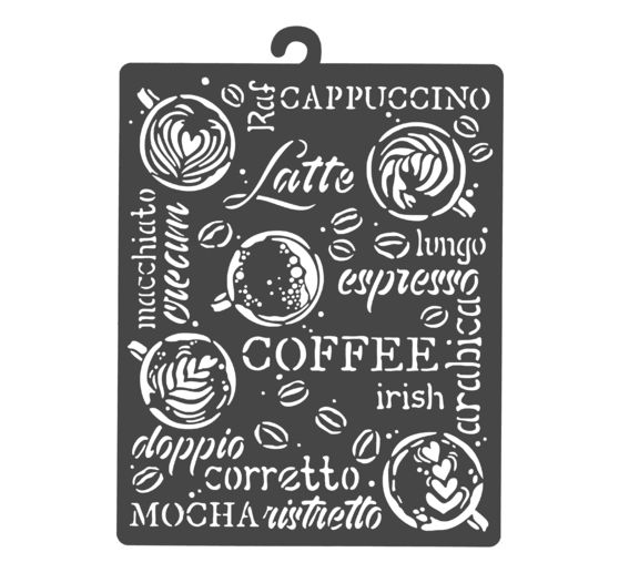 Stencil "Coffee and Chocolate - Barista"
