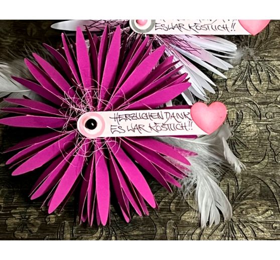 Gabarit de découpe pour fleurs à plier « Daisy »