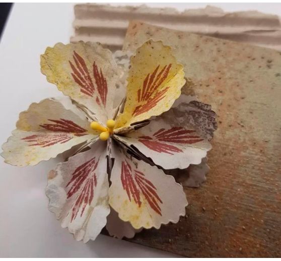 Tampons en silicone pour fleur à plier « Malva »