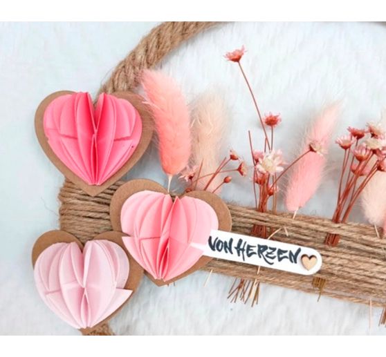 Punching templates-Folding hearts