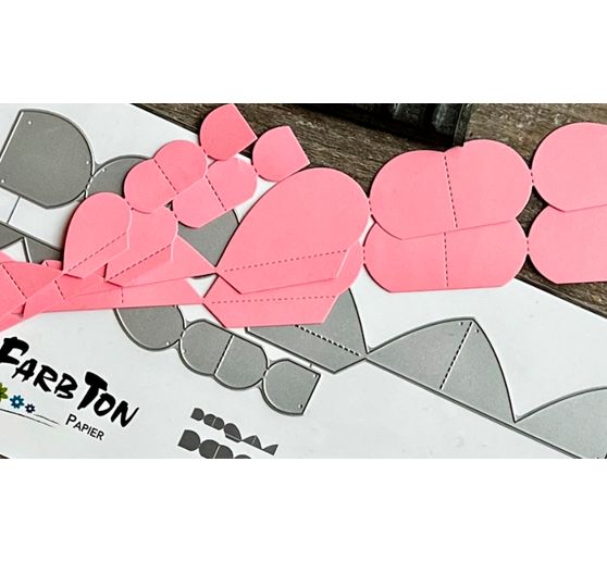 Punching templates-Folding hearts