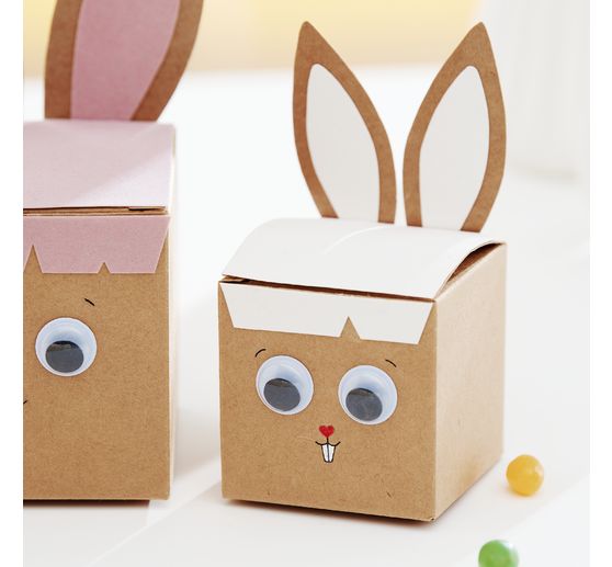 Yeux mobiles à coller VBS « Rond », Ø 16 mm, 50 pc.