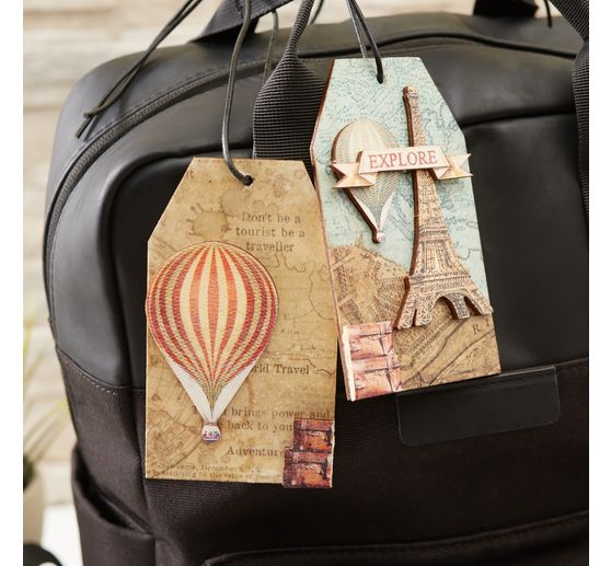 Etiquettes en bois VBS « Tag »