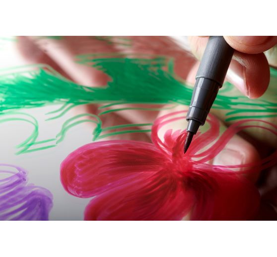 Pigment brush pen STAEDTLER, set de 12