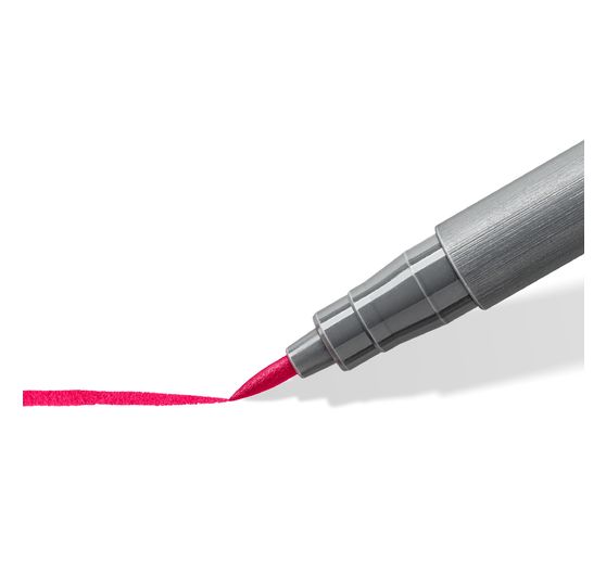 Pigment brush pen STAEDTLER, set de 12