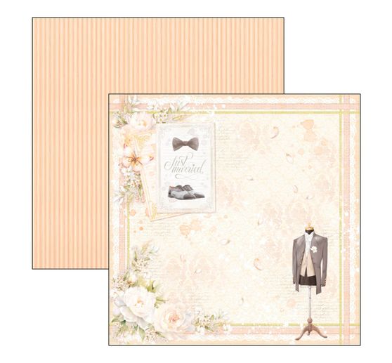 Papier scrapbooking « Always & Forever »