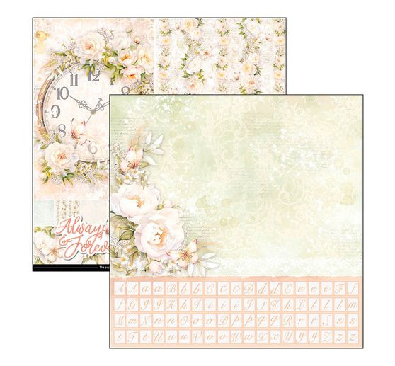 Papier scrapbooking « Always & Forever Patterns »