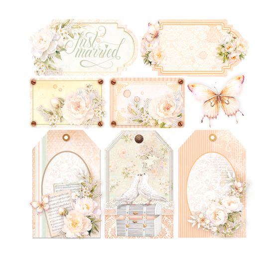 Papier vitrail à motifs « Always & Forever »