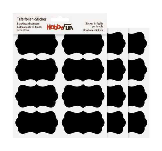 Blackboard films sticker "Rectangle - curved"