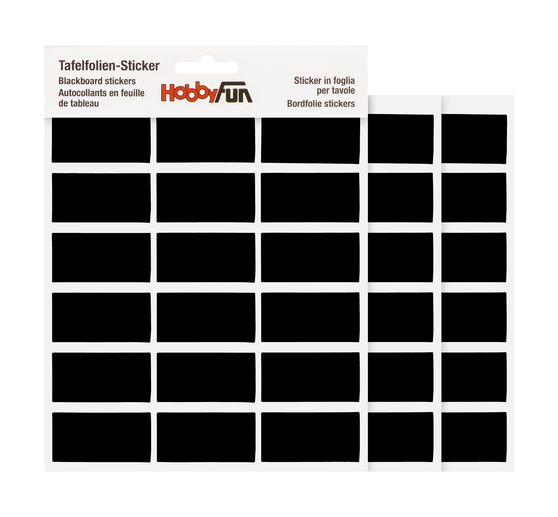 Blackboard films sticker "Rectangle - smooth edges"