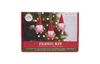 Simply Make Christmas Fabric Kit "Red Santa Trio"