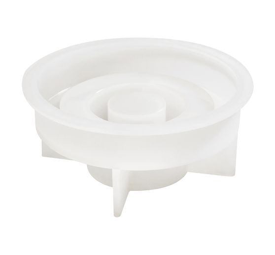 Moulesen silicone « Bougeoir pour bougie chandelle »