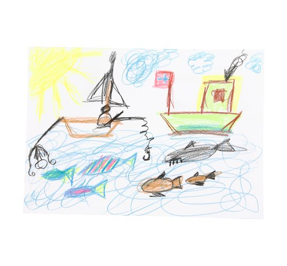 Crayons de couleur Colortime XXL « Jumbo », mine 5 mm