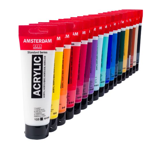 Set de peintures acryliques Talens AMSTERDAM « Value Pack »