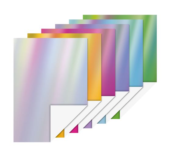 Cardboard block "Iridescent"