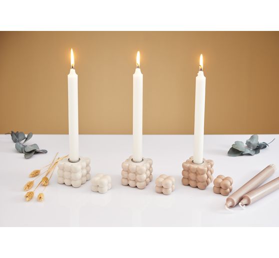 Bougies droites « Pure Natural Wax »