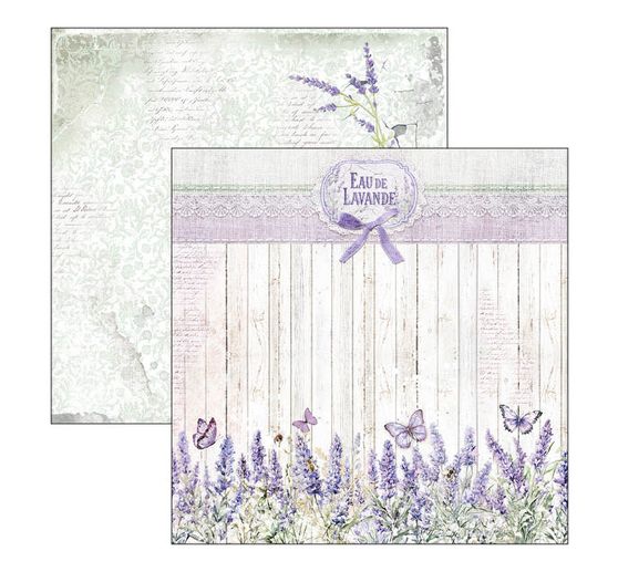 Papier scrapbooking « Morning in Provence »