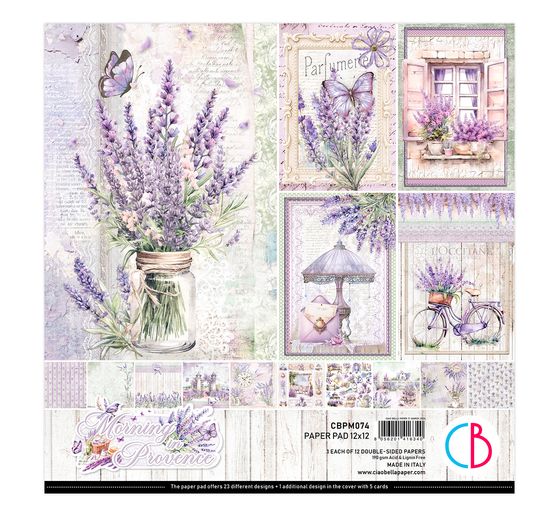 Papier scrapbooking « Morning in Provence »