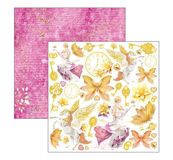 Papier scrapbooking « Ethereal »