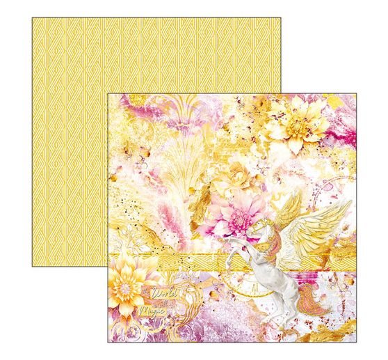 Papier scrapbooking « Ethereal »