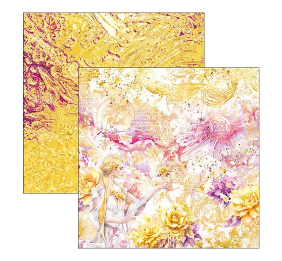 Papier scrapbooking « Ethereal »
