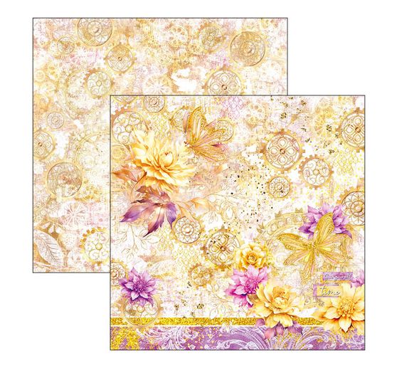 Papier scrapbooking « Ethereal »