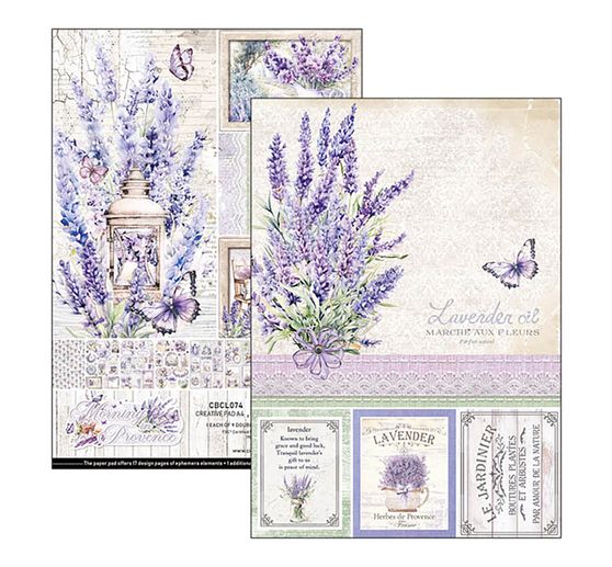 Paper set "Morning in Provence"