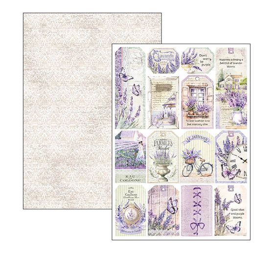 Paper set "Morning in Provence"