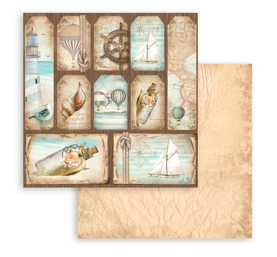 Scrapbooking Pad "Sea Land"