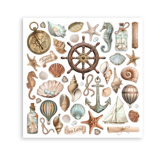 Scrapbooking Pad "Sea Land"