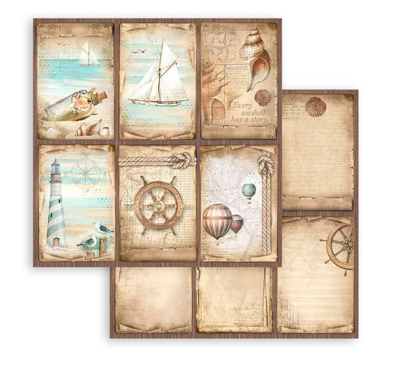 Scrapbooking Pad "Sea Land"