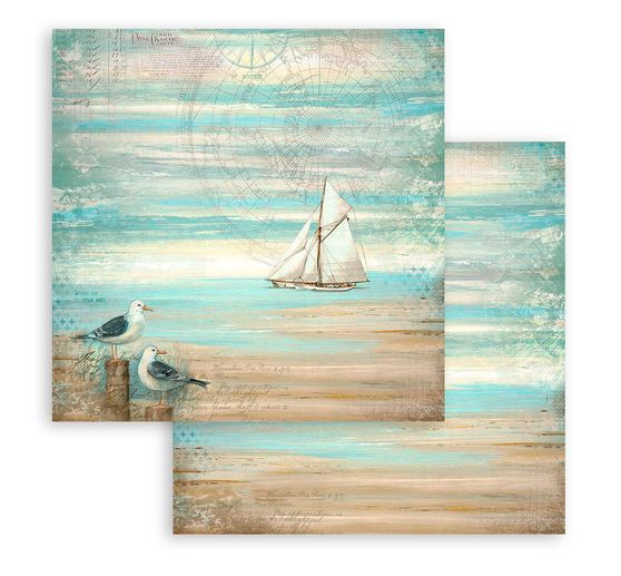 Scrapbooking Pad "Sea Land"