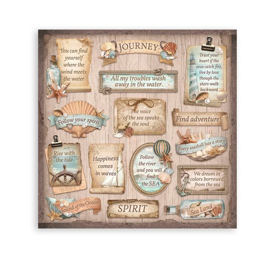 Scrapbooking Pad "Sea Land"