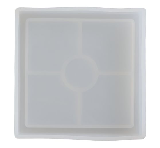 Moule en silicone « Dessous de verre carré »