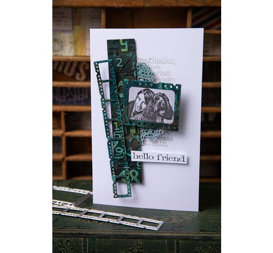 Gabarit d'estampe Sizzix Thinlits &laquo; Picture Show by Tim Holtz &raquo;