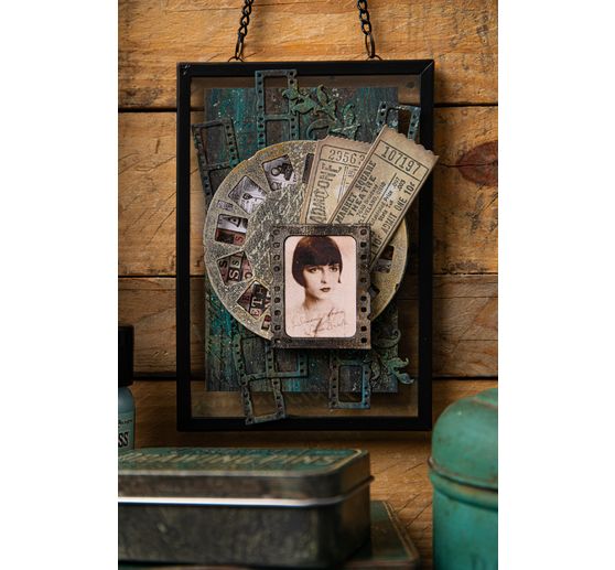 Gabarit d'estampe Sizzix Thinlits &laquo; Picture Show by Tim Holtz &raquo;