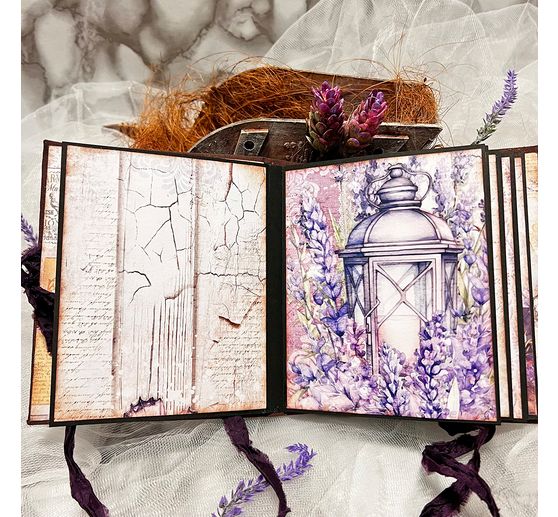 Papier scrapbooking « Morning in Provence »