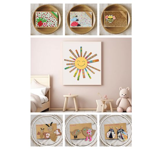 Motif sheet assortment "Happy"