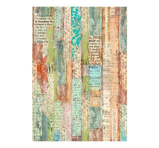 Motif straw silk backgrounds "Garden"