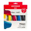 Set de peintures acryliques Talens AMSTERDAM « Starter » + 3 embouts de dosage